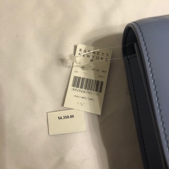 NWT Celine Medium Classic Box Flap Light Blue RARE - Picture 4 of 9